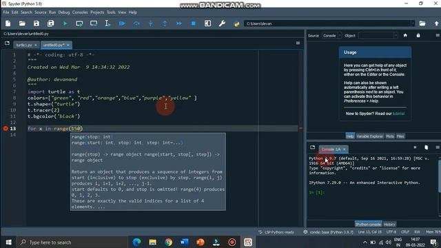 #python , #turtle latest Python design write only few line of code. смотреть онлайн