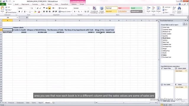 EXCEL | 64 Creating PivotTable смотреть онлайн
