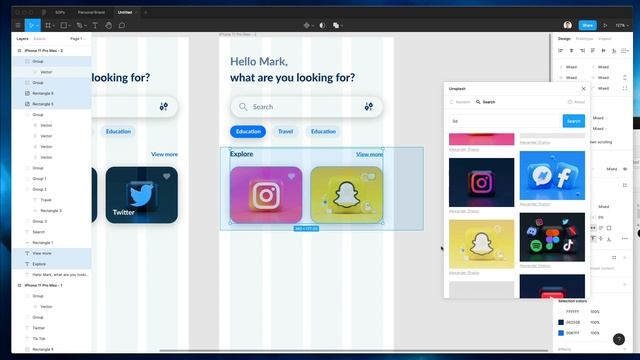 Let's Design a Figma iOS App UI from Scratch смотреть онлайн