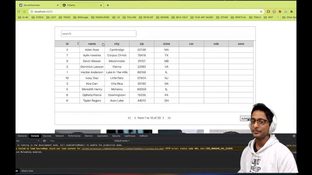 How to render a table or grid on UI using Sd-Easy-Grid from ServerDummies. смотреть онлайн