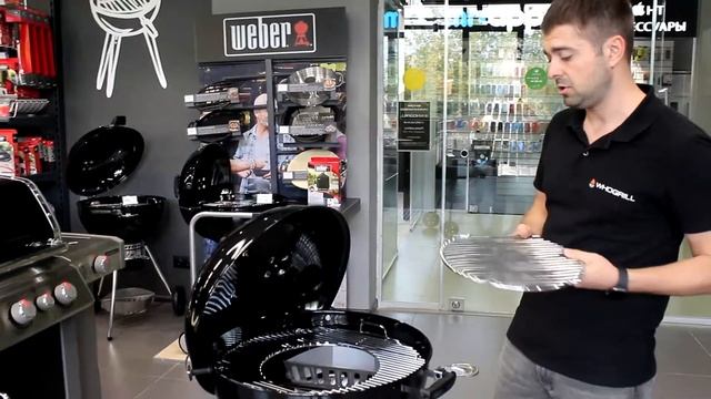 Обзор угольного гриля Weber Master Touch GBS E 5750 смотреть онлайн