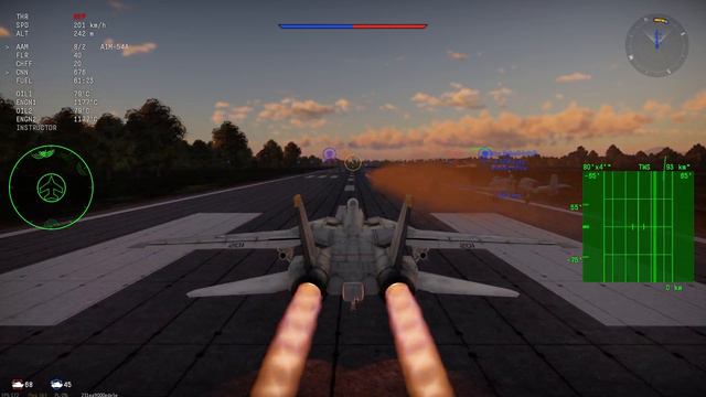 วิธีเล่น F-14 แบบปุ๊กปิ๊ก | War thunder #warthunder смотреть онлайн