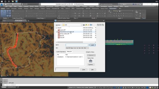 Notas de Serviço | AutoCAD Civil 3D | AutoLISP смотреть онлайн