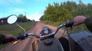 Мотоцикл Урал покатушки, Мопед Альфа