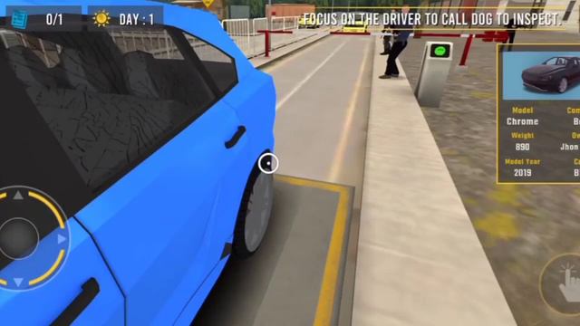 Border Patrol Police Game. Tutorial Gameplay Walkrough Chapter 1 Day One (Android, los) смотреть онлайн