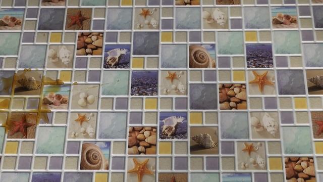 Панель ПВХ Мозаика Лагуна Art 955 х 480 мм & Panel PVC Mosaic LAGOON 480 х 955 mm смотреть онлайн