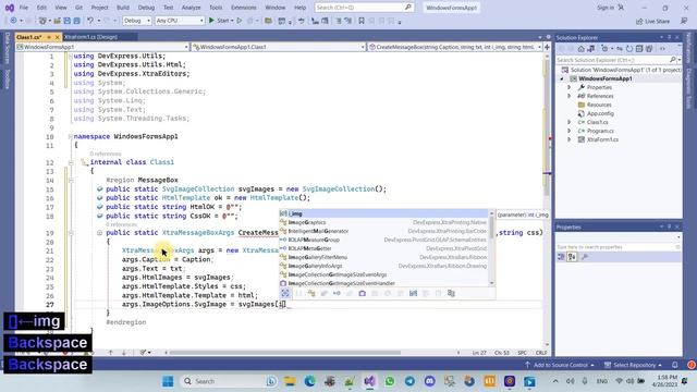 C# - Custom Message Box Without Tools DevExpress смотреть онлайн