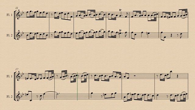 3. Largo - Trio Sonata in G minor HWV 393 - Georg Friedrich Handel - Demo and Backing Track. смотреть онлайн