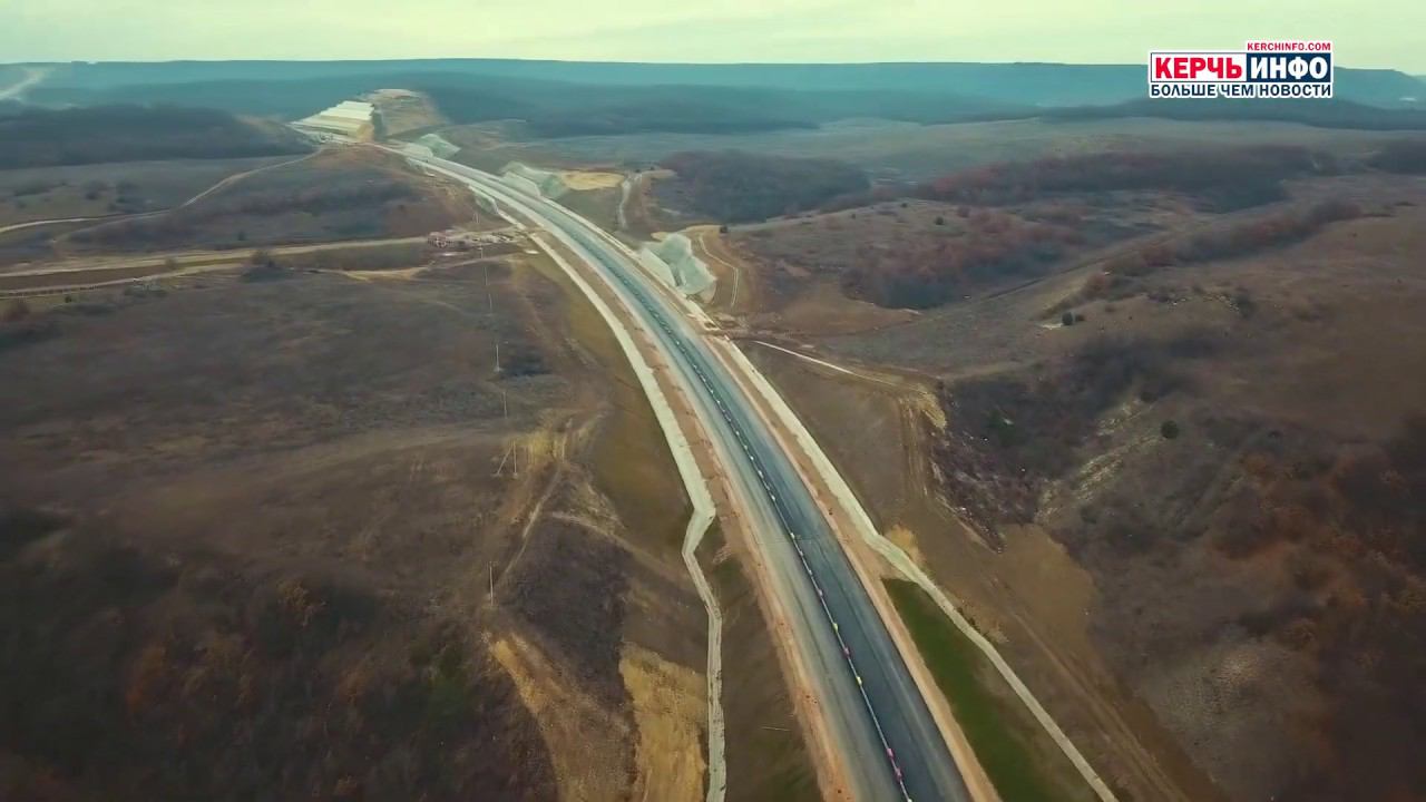 Строительство Севастопольского участка завершено на 81% смотреть онлайн