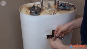 Ремонт водонагревателя Thermex RZB F 100 V : замена ТЭНов и панели управления