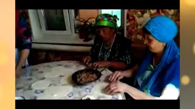 Блюдо татарской национальной кухни "Перемячи" смотреть онлайн