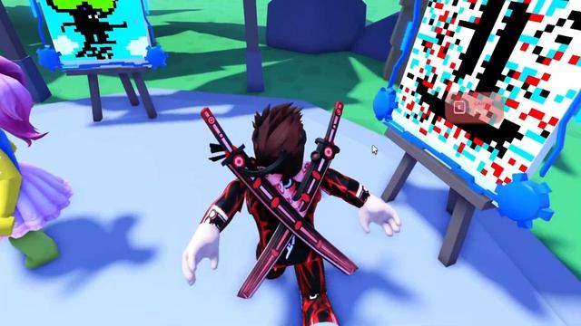 НУБ против ПРО в Симулятор ХУДОЖНИКА! Starving Artists Roblox смотреть онлайн