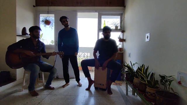 Mat Kar Maya Ko Ahankar Acoustic Guitar and Cajon Cover...!! смотреть онлайн