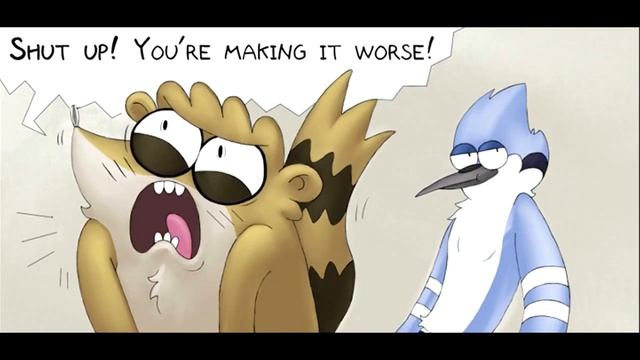 Mordecai X Rigby (Comic Dub) Not So Regular Show смотреть онлайн