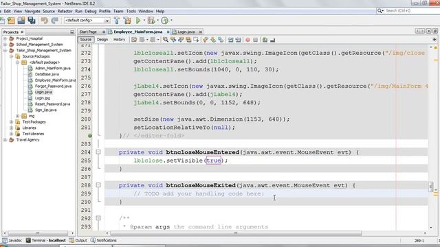 17 how to make a tailor shop management system closing option like windows 7 close button in java смотреть онлайн