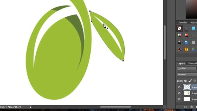 How to Use Pen Tool in Photoshop : Learn Logo Tracing смотреть онлайн