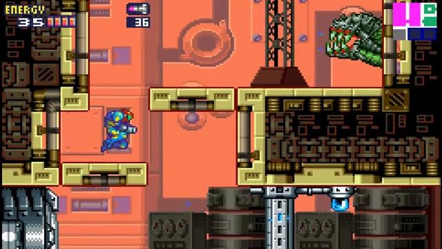 Metroid Fusion walkthrough part 5: Third sector and a Random security robot смотреть онлайн