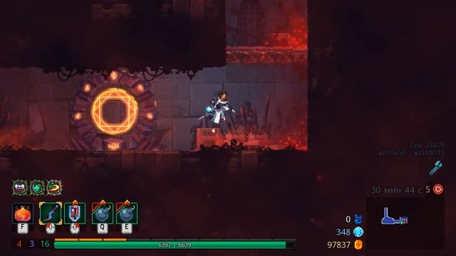 Классический билд / Понерфленный взрывной арбалет и мощные гранаты / Dead Cells Fear the Rampager смотреть онлайн
