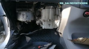 Замена салонного фильтра toyota spasio, пошаговая инструкция