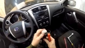 Как снять/разобрать ручку МКПП Datsun mi-DO 2014-2021год