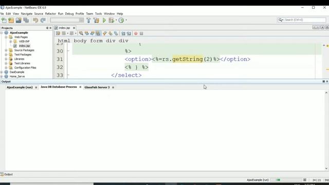 Ajax Java Example смотреть онлайн