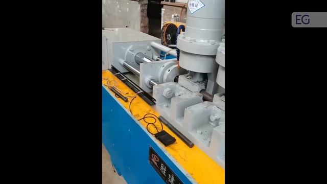Автоматический станок для редуцирования стального круга, модель SJ-65 смотреть онлайн