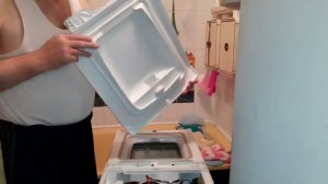 Как снять крышку стиральной машины Indesit ( Индезит).  Пошагово. Ремонт стиральной машины.