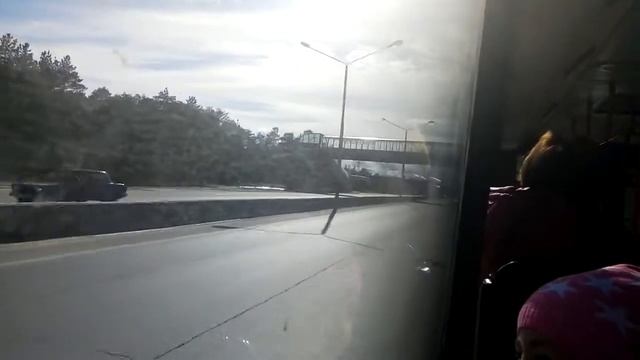 Поездка на МАЗ-103.075 АХ 247 86, маршрут 109/2(Дачный) смотреть онлайн