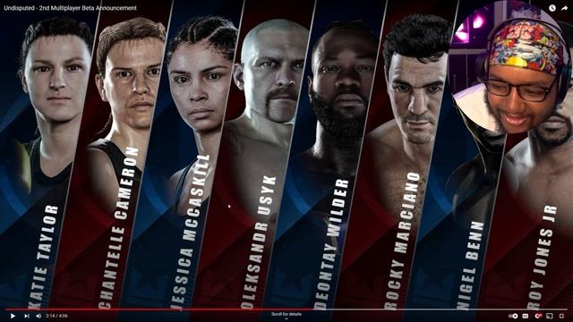 *WOW* They Really Went Crazy With This Lineup!! | 2nd Undisputed Multiplayer Beta Announcement! смотреть онлайн