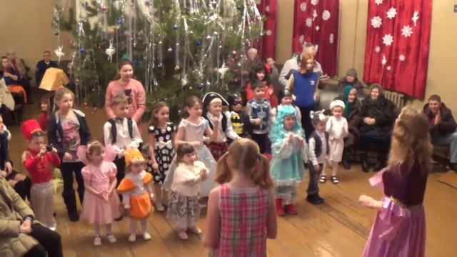 Детский новогодний утренник "Перепутанные сказки" 02.01.2017 смотреть онлайн