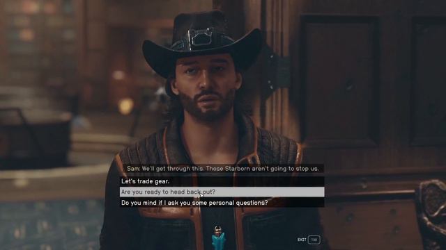 Changing Companion Dialog Between Sam and Andreja. Starfield смотреть онлайн