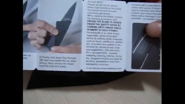 Aliexpress: Ножик кредитка Credit Card Knife Cardsharp смотреть онлайн