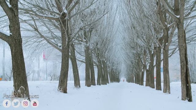 Одна из самых красивых и волшебных зимних мелодий… Падал снег #3 смотреть онлайн