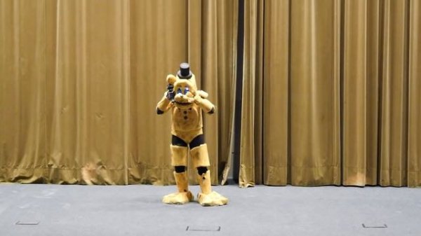 Mangafest 2019 - Concurso cosplay - Golden Freddy - Five Nights at Freddy's (FNAF)