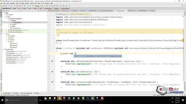 Android Kotlin Tutorial - RSS Reader by Kotlin смотреть онлайн