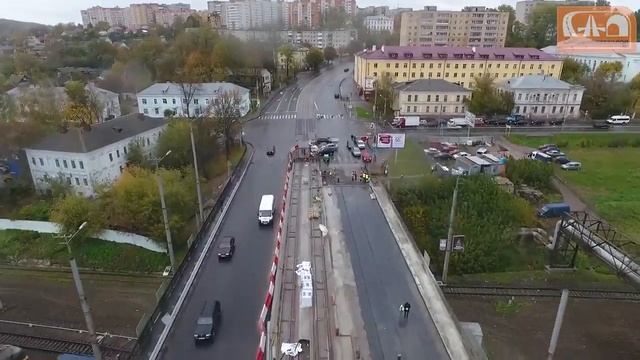 Пятницкий путепровод, город Смоленск смотреть онлайн