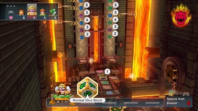 Mario Party 10 Bowser Party #158 Donkey Kong, Wario, Daisy, Yoshi Chaos Castle Master Difficulty смотреть онлайн