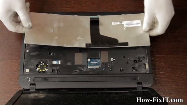 How to replace keyboard on Toshiba Satellite C50, C50A laptop смотреть онлайн