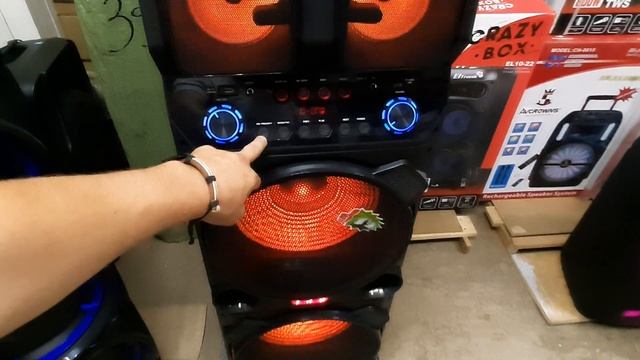 Портативная колонка для Караоке Мощная MT-1599 (12 сентября 2020 г.) смотреть онлайн