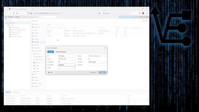 SMB Mount in Proxmox Using the Web Interface смотреть онлайн