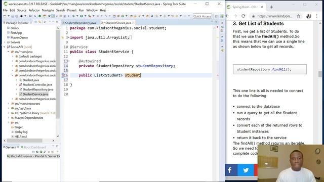Spring Boot Tutorial 22 - CRUD Operations with JPA Repository смотреть онлайн