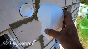 Вентиляция в доме из газобетона / Санузел / Серия 115