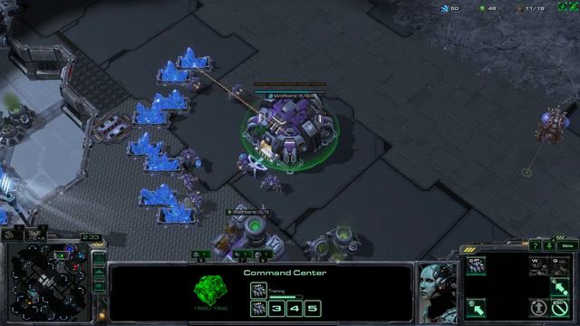 StarCraft 2: Heart of the Swarm - 4v4 - Online Match 1 смотреть онлайн