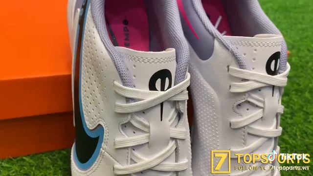 Nike Tiempo Legend IX Academy TF - White/Black/Baltic Blue/Pink Blast DA1191 146 смотреть онлайн