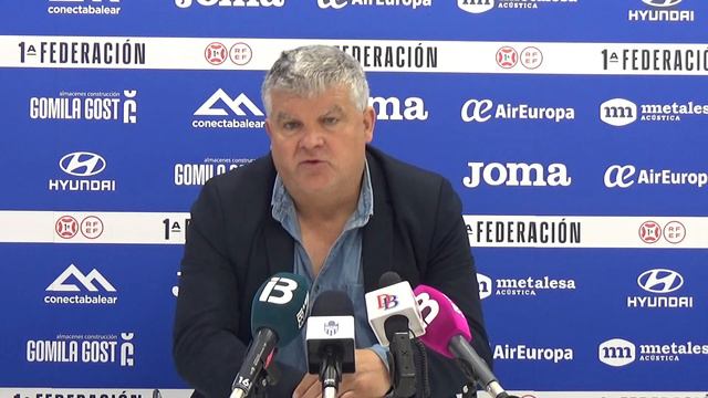 Atlético Baleares | Rueda de prensa post paritdo de Onésimo Sánchez contra UE Cornellà смотреть онлайн