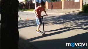 Как сделать вип на самокате (Tailwhip)