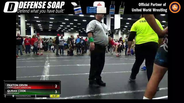 High School (9th - 10th Grade) 195 Quran Cook Independent Vs Paxton Ervin Union County Wrestling смотреть онлайн
