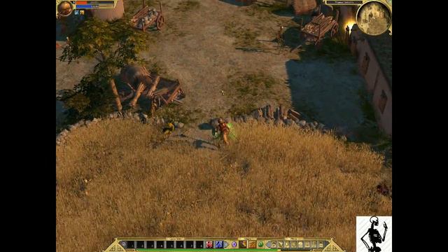 Titan Quest Brigand gameplay from lvl 9 to lvl 10 смотреть онлайн