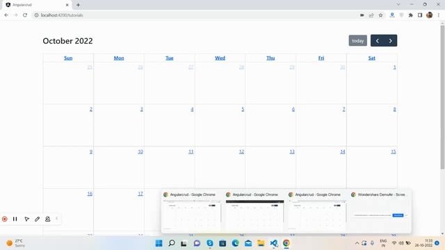 Angular 14 FullCalendar Working Demo смотреть онлайн