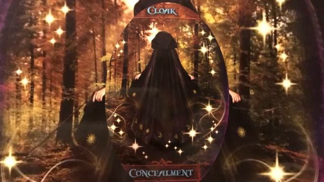 Witches Wisdom Oracle Cards описание колоды. Карта: Мантия-невидимка смотреть онлайн